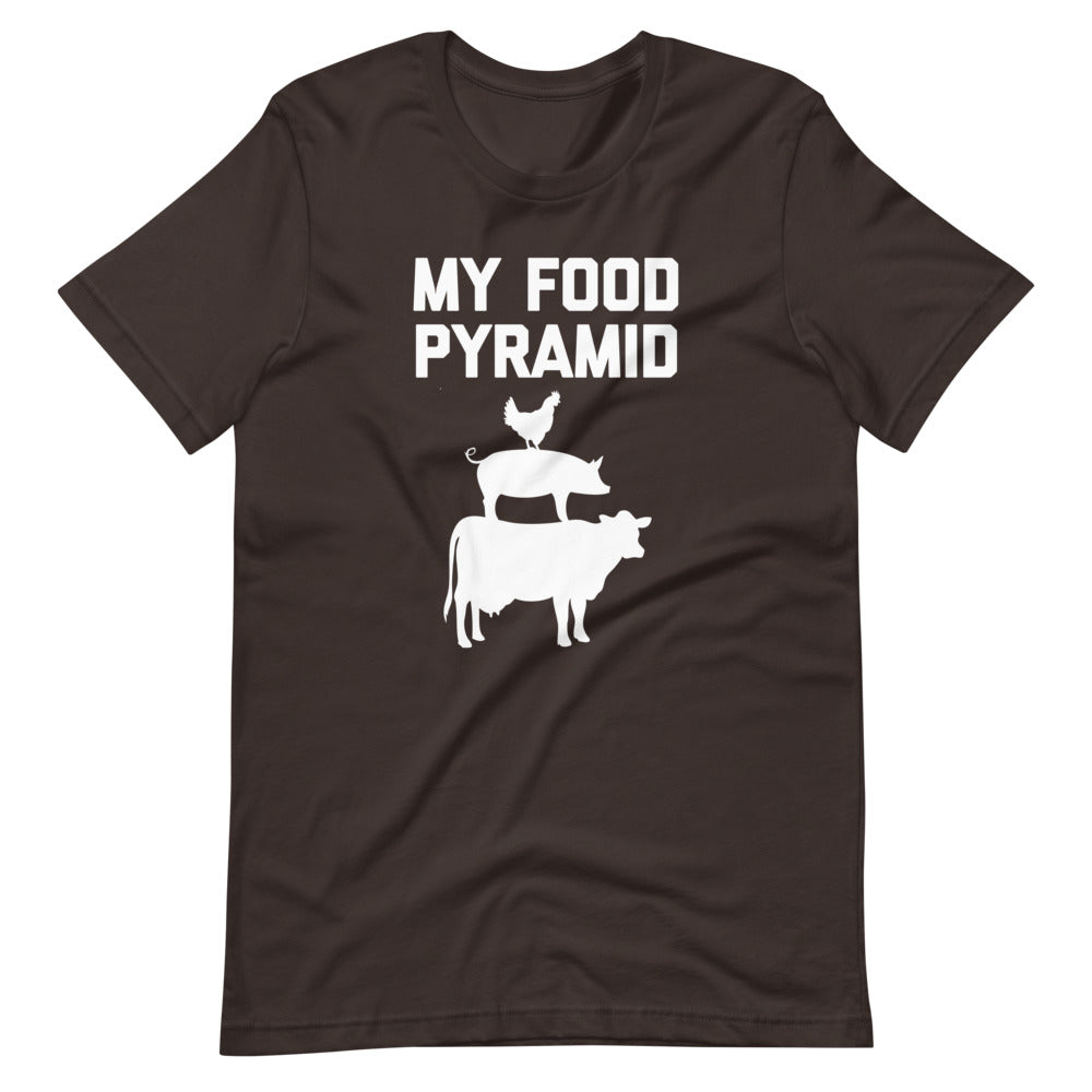 My Food Pyramid T-Shirt (Unisex) Hoodie, Sweatshirt | CiraTrend.com (Image 5)