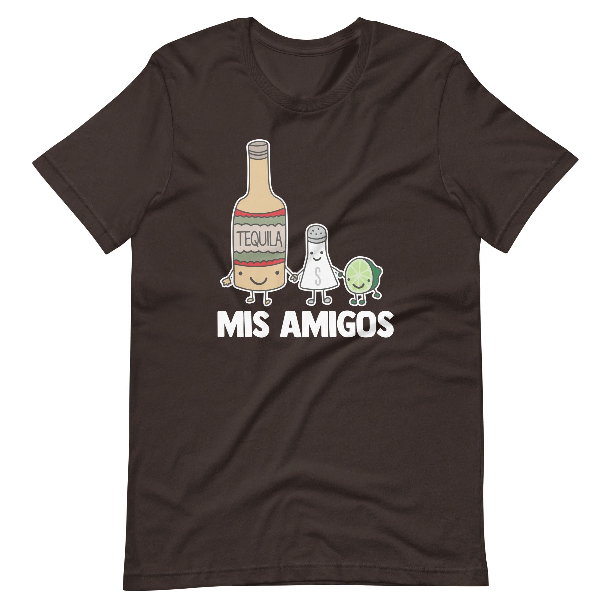 Mis Amigos (Tequila, Salt, Lime) T-Shirt (Unisex) Hoodie, Sweatshirt | CiraTrend.com (Image 4)
