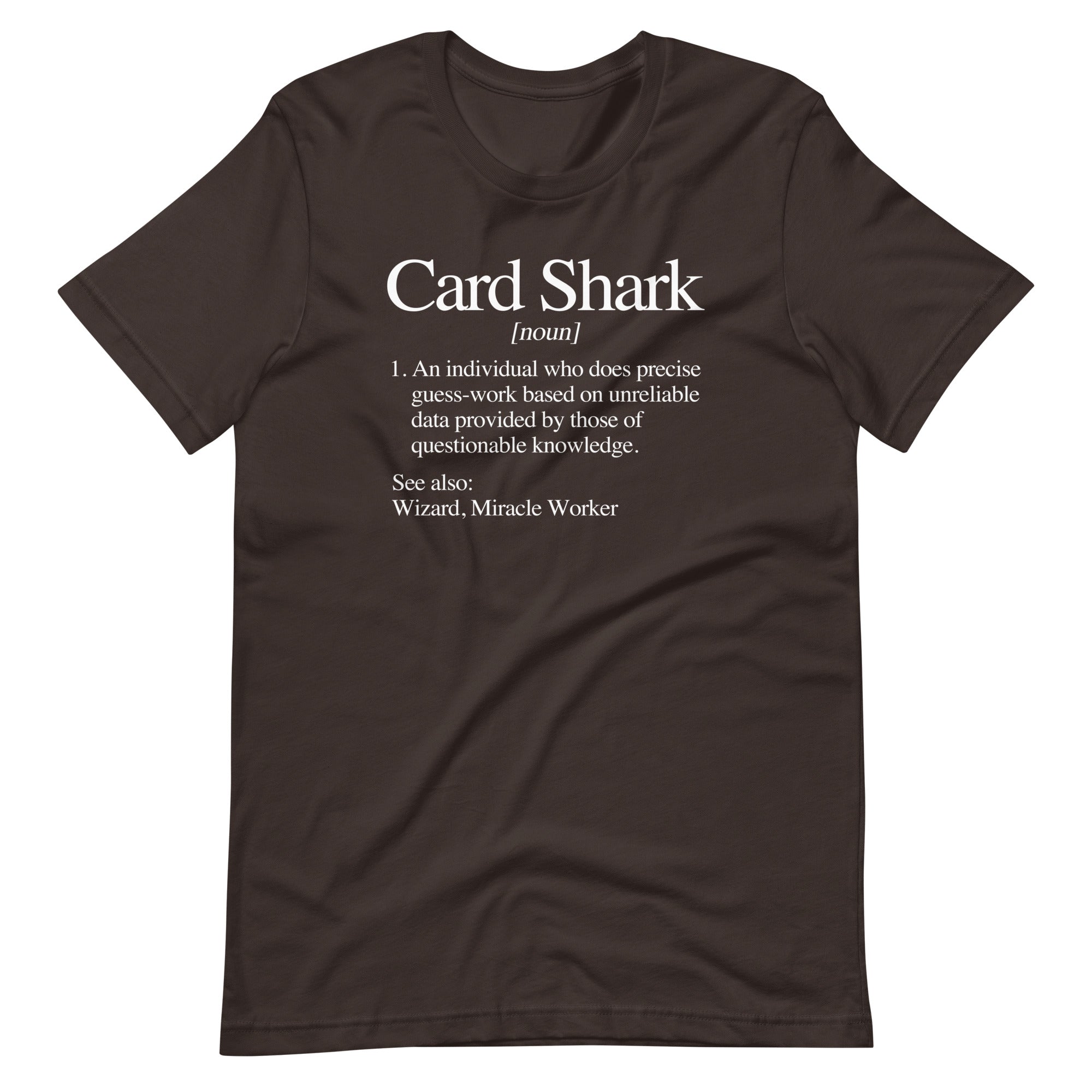 Card Shark Definition T-Shirt (Unisex) Hoodie, Sweatshirt | CiraTrend.com (Image 5)