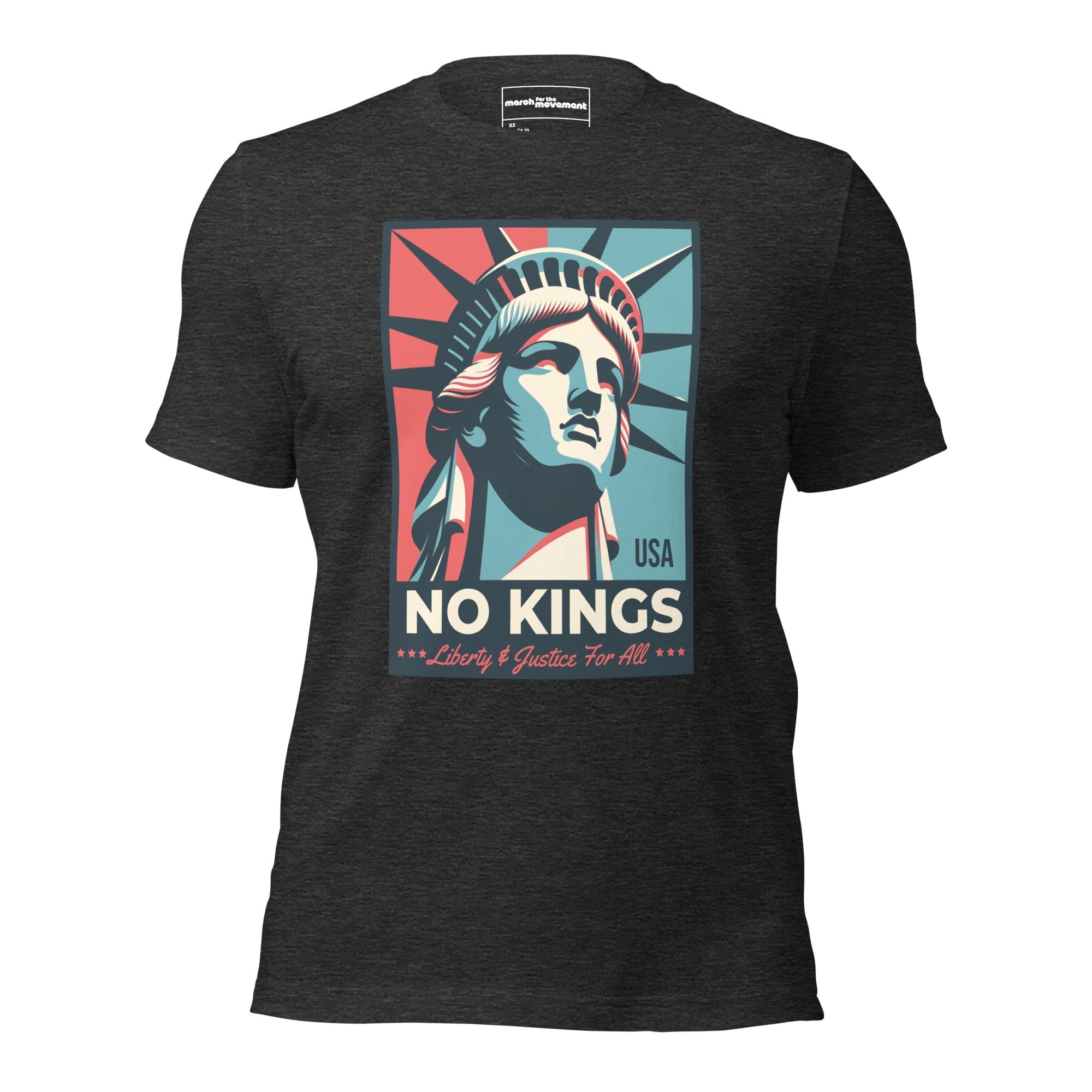 No Kings - Liberty and Justice For All T-Shirt Hoodie, Sweatshirt | CiraTrend.com (Image 5)