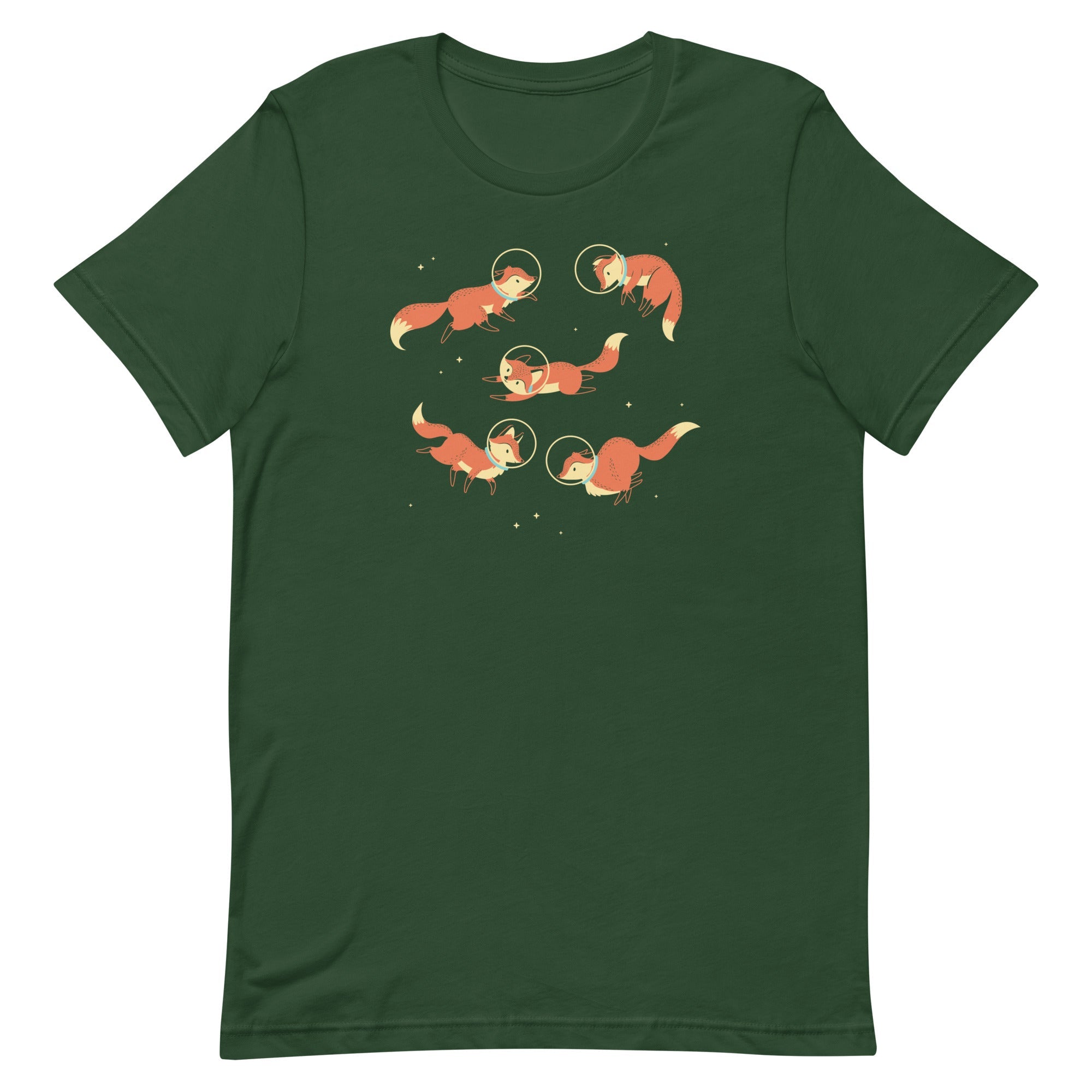 Foxes In Space Men's Signature Tee