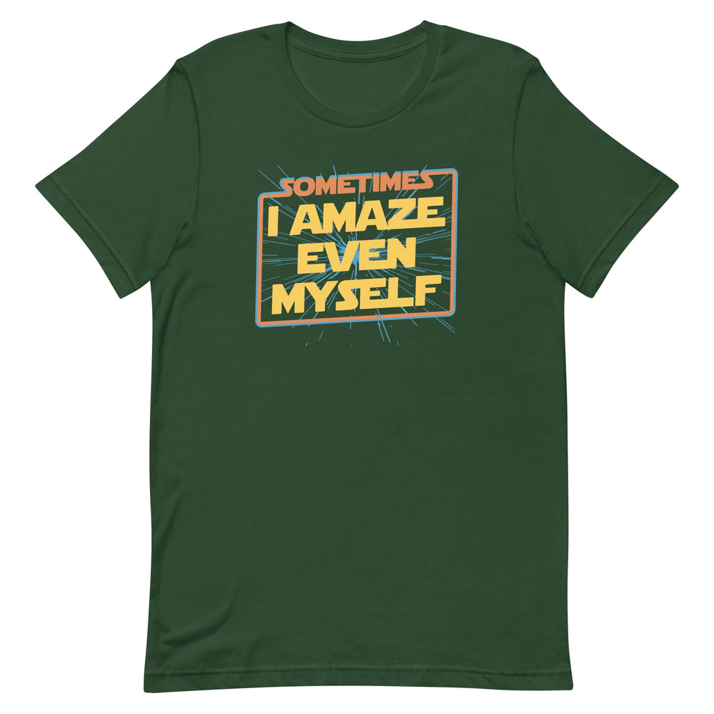 Sometimes I Even Amaze Myself Men's Signature Tee