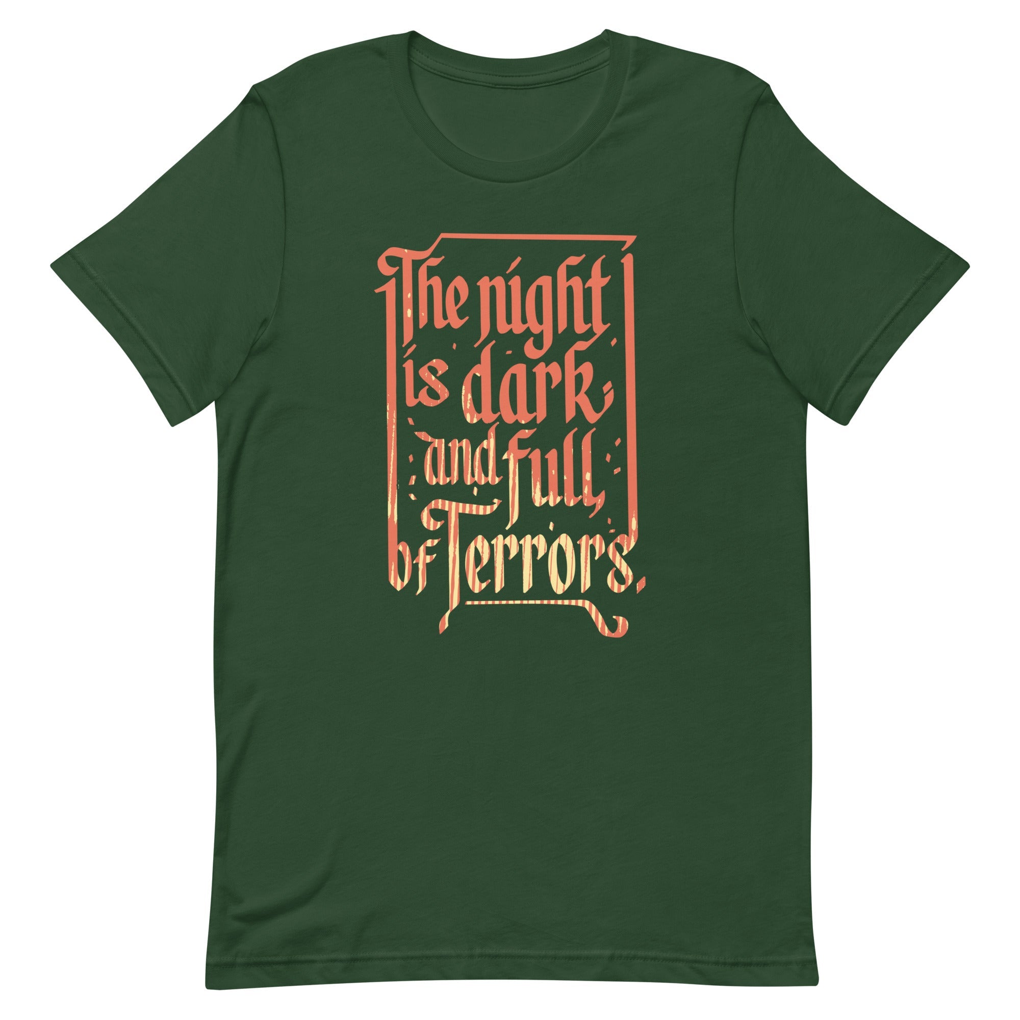The Night Is Dark And Full Of Terrors Men's Signature Tee
