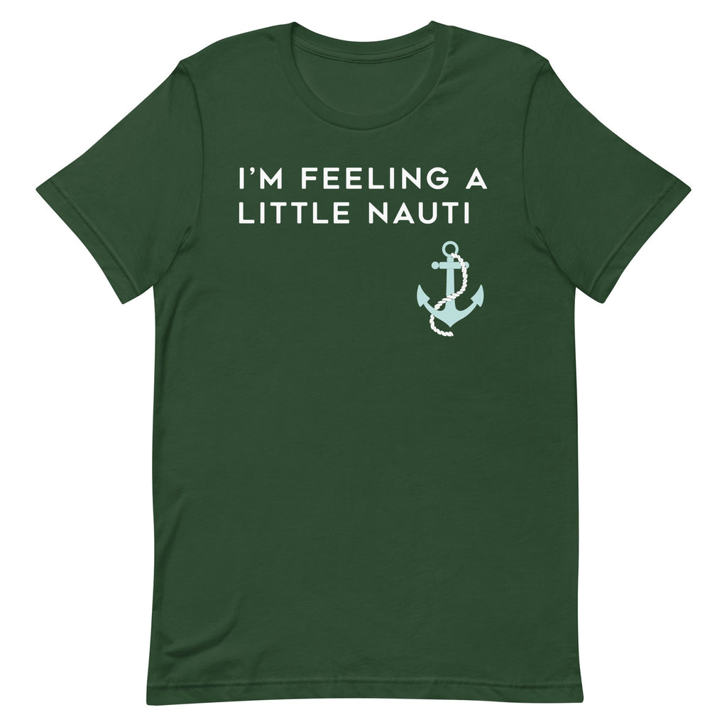 I'm Feeling A Little Nauti Men's Signature Tee