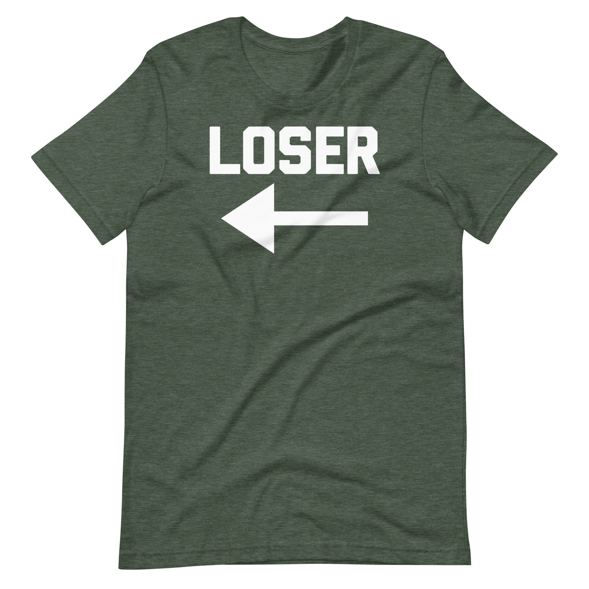 Loser (Arrow Pointing) T-Shirt (Unisex) Hoodie, Sweatshirt | CiraTrend.com (Image 1)