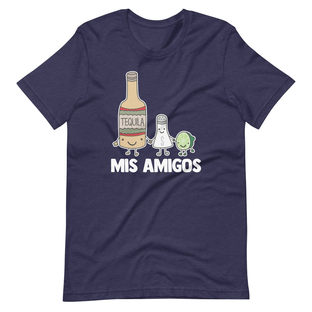 Mis Amigos (Tequila, Salt, Lime) T-Shirt (Unisex) Hoodie, Sweatshirt | CiraTrend.com (Image 5)