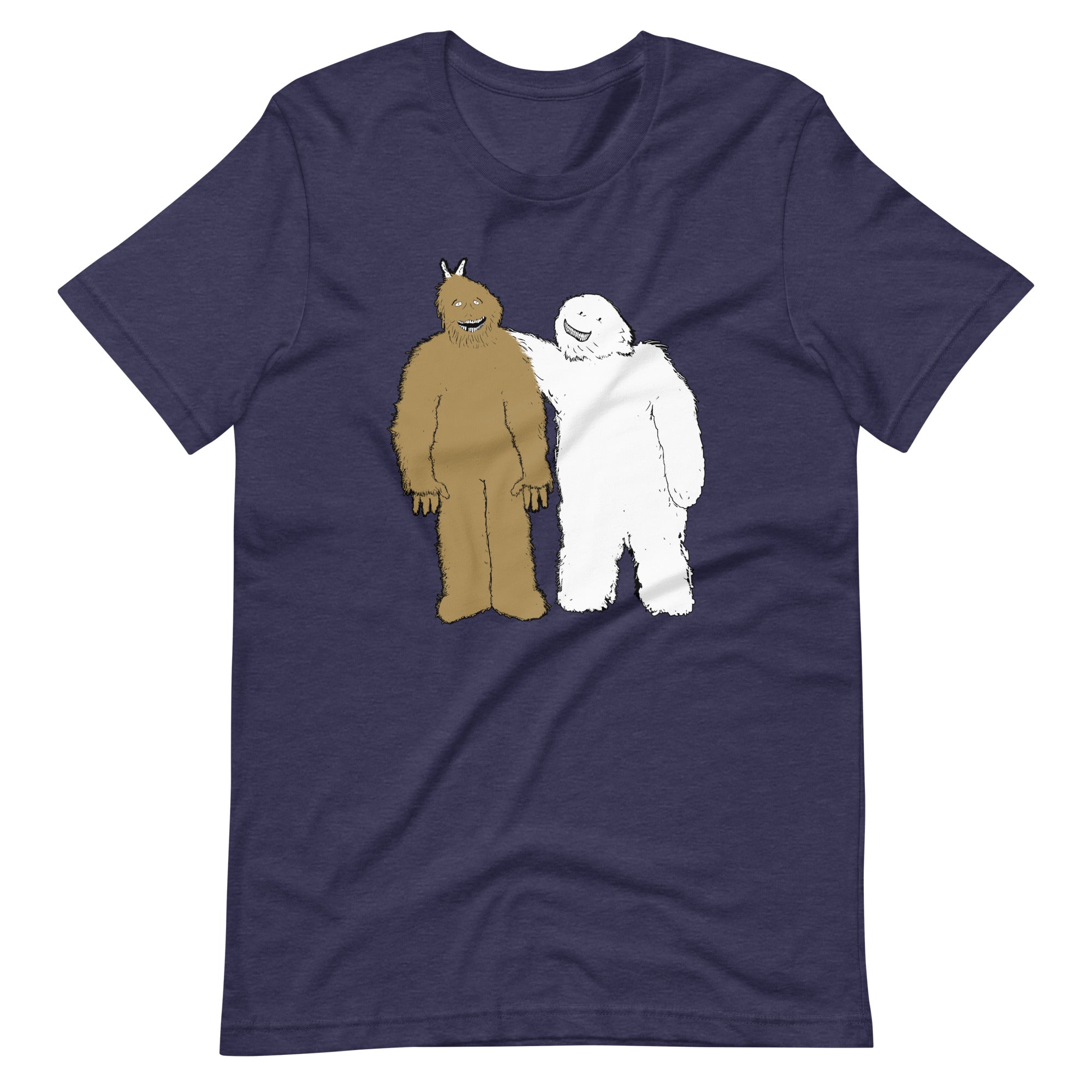 Bigfoot & Yeti (Best Friends Forever) T-Shirt (Unisex) Hoodie, Sweatshirt | CiraTrend.com (Image 5)