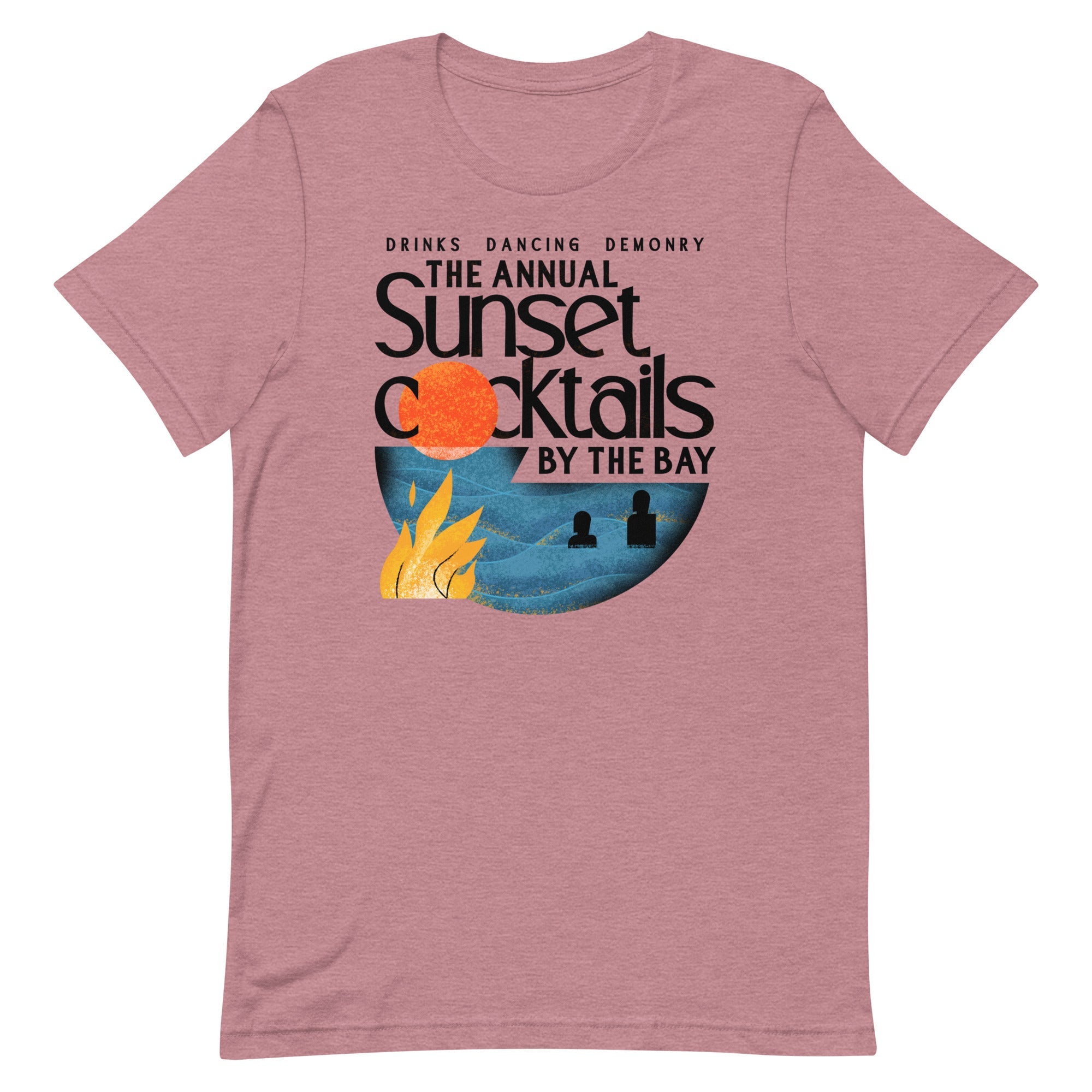The Annual Sunset Cocktails By The Bay Men's Signature Tee