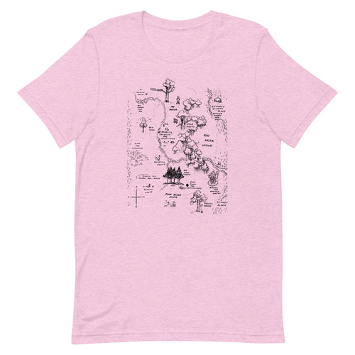 100 Acre Map Men's Signature Tee