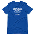 The First Rule Of Passive-Aggressive Club T-Shirt (Unisex) Hoodie, Sweatshirt | CiraTrend.com (Image 1)