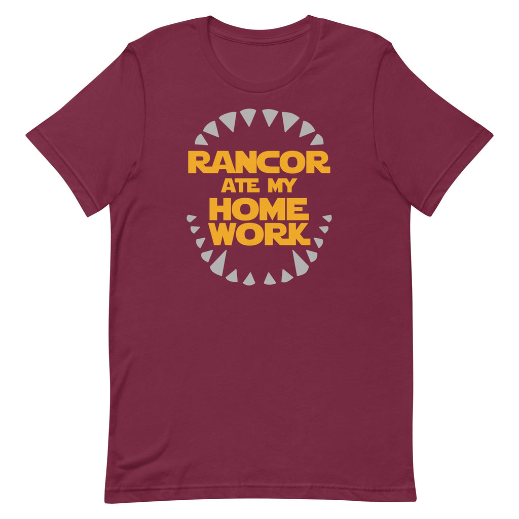 Rancor Ate My Homework Men's Signature Tee