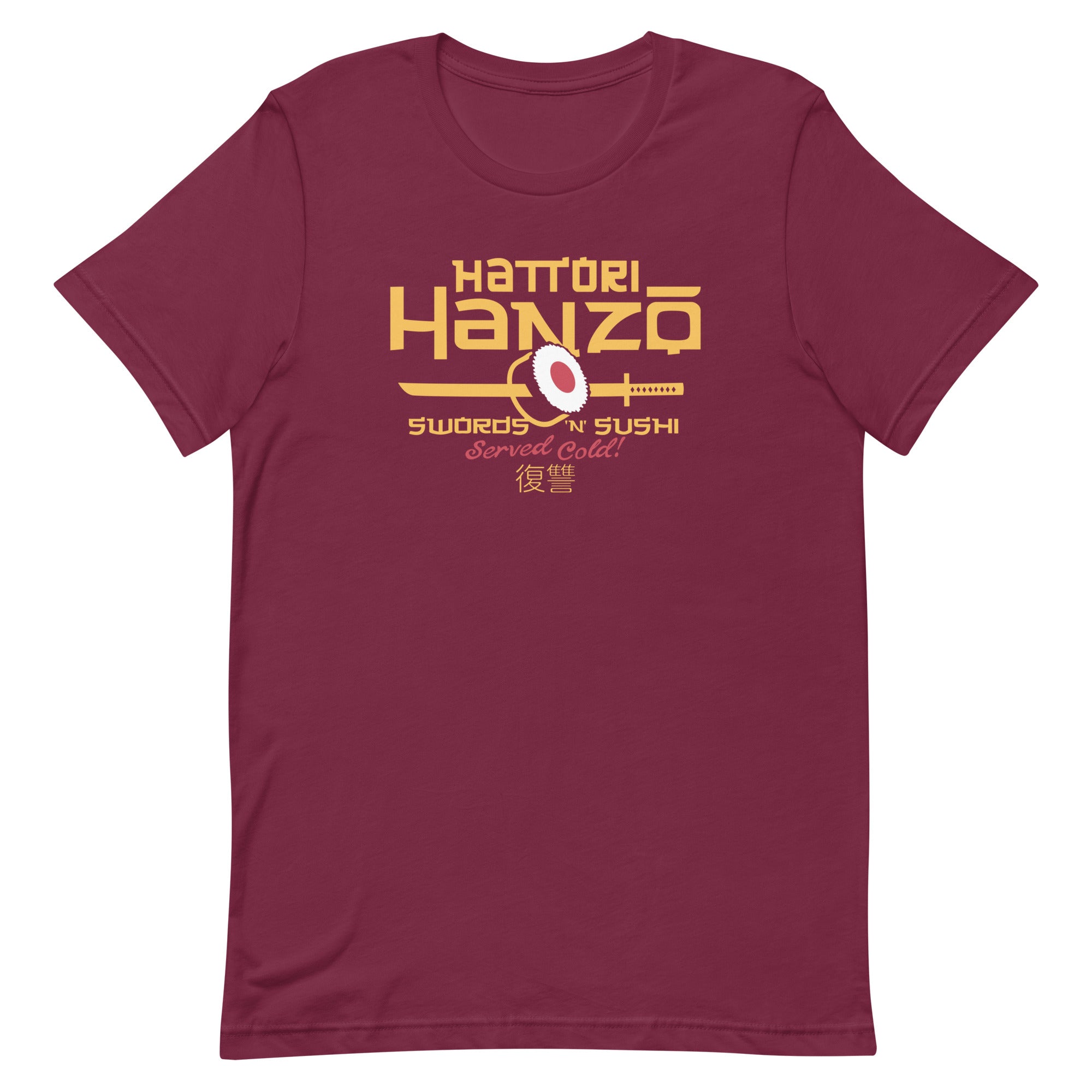 Hattori Hanzo Swords 'n' Sushi Men's Signature Tee