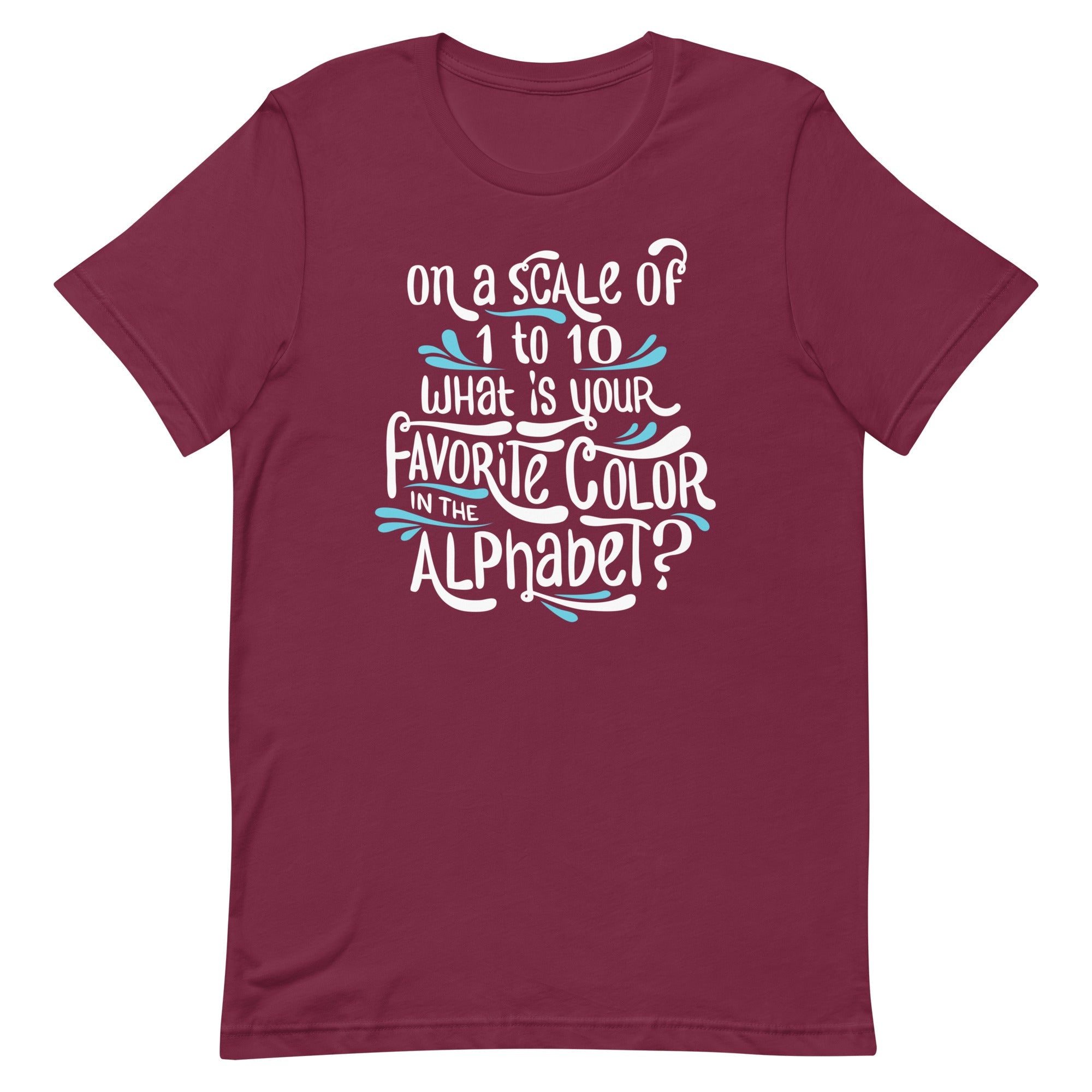 Favorite Color In The Alphabet Men's Signature Tee