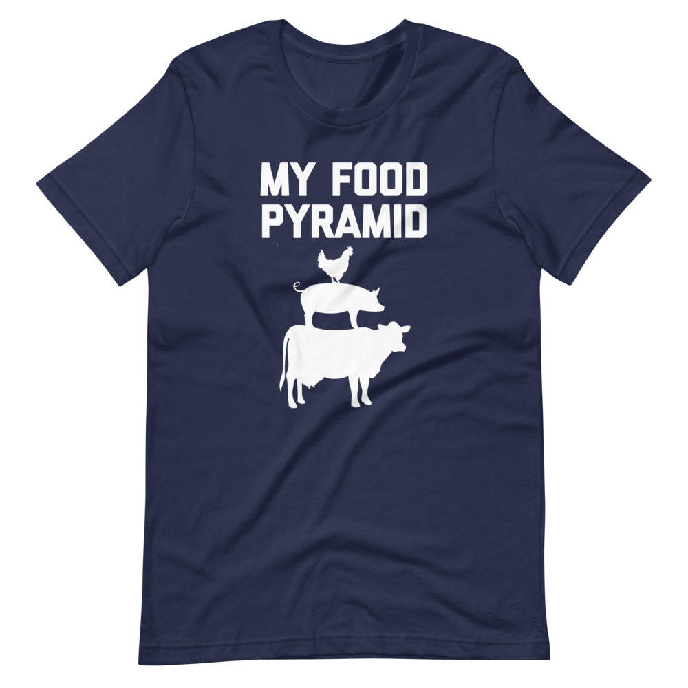 My Food Pyramid T-Shirt (Unisex) Hoodie, Sweatshirt | CiraTrend.com (Image 4)