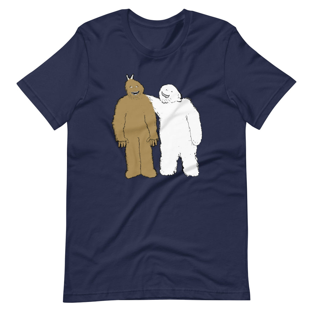 Bigfoot & Yeti (Best Friends Forever) T-Shirt (Unisex) Hoodie, Sweatshirt | CiraTrend.com (Image 3)