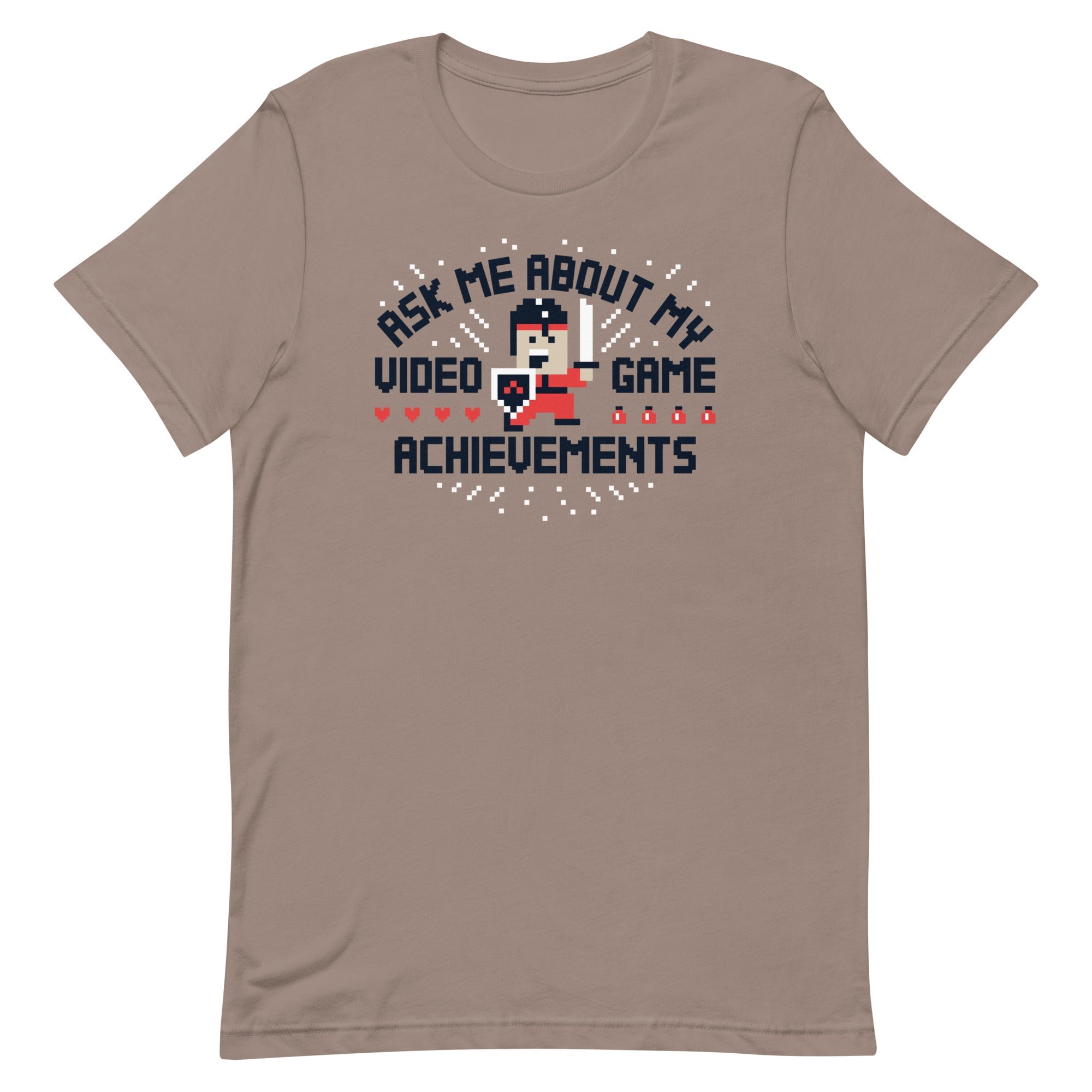 Ask Me About My Video Game Achievements Men's Signature Tee