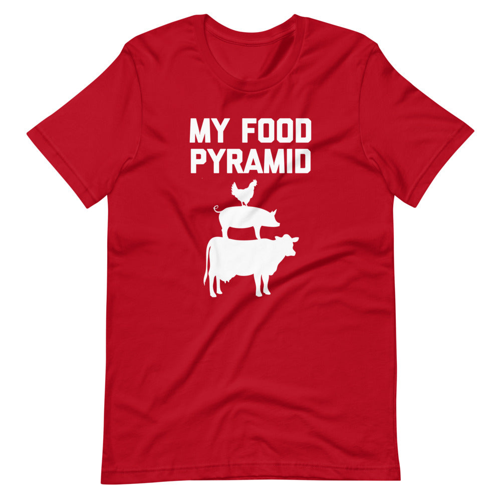My Food Pyramid T-Shirt (Unisex) Hoodie, Sweatshirt | CiraTrend.com (Image 1)