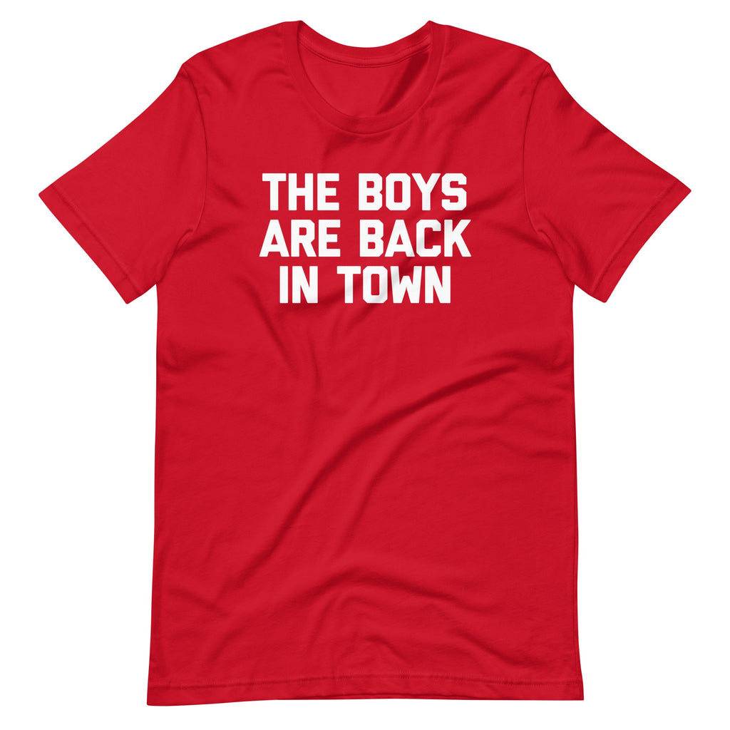 The Boys Are Back In Town T-Shirt (Unisex) Hoodie, Sweatshirt | CiraTrend.com (Image 1)