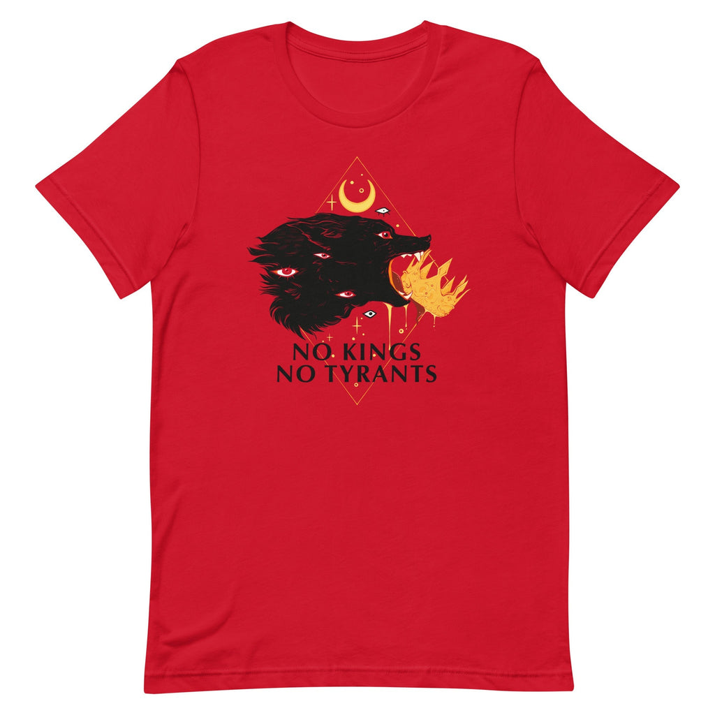 No Kings Wolf, Unisex T-Shirt Hoodie, Sweatshirt | CiraTrend.com (Image 1)