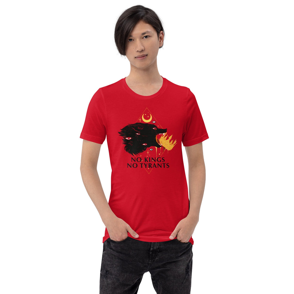 No Kings Wolf, Unisex T-Shirt Hoodie, Sweatshirt | CiraTrend.com (Image 5)