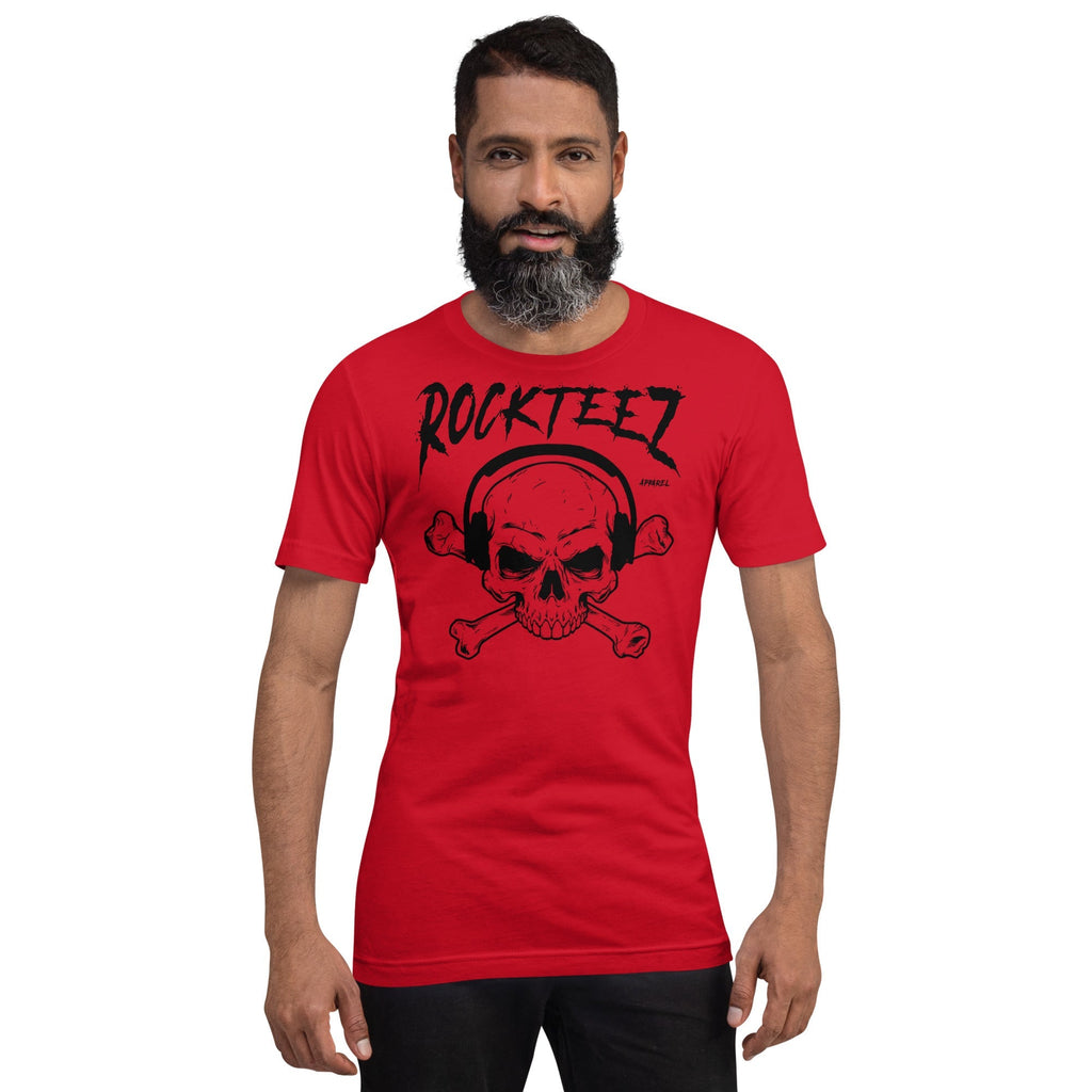 Rockteez Apparel Skull & Bones T-Shirt Hoodie, Sweatshirt | CiraTrend.com (Image 2)