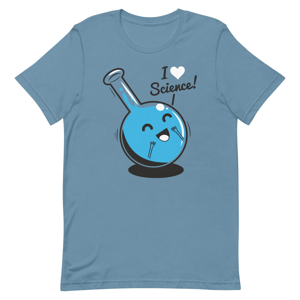 I Heart Science Men's Signature Tee
