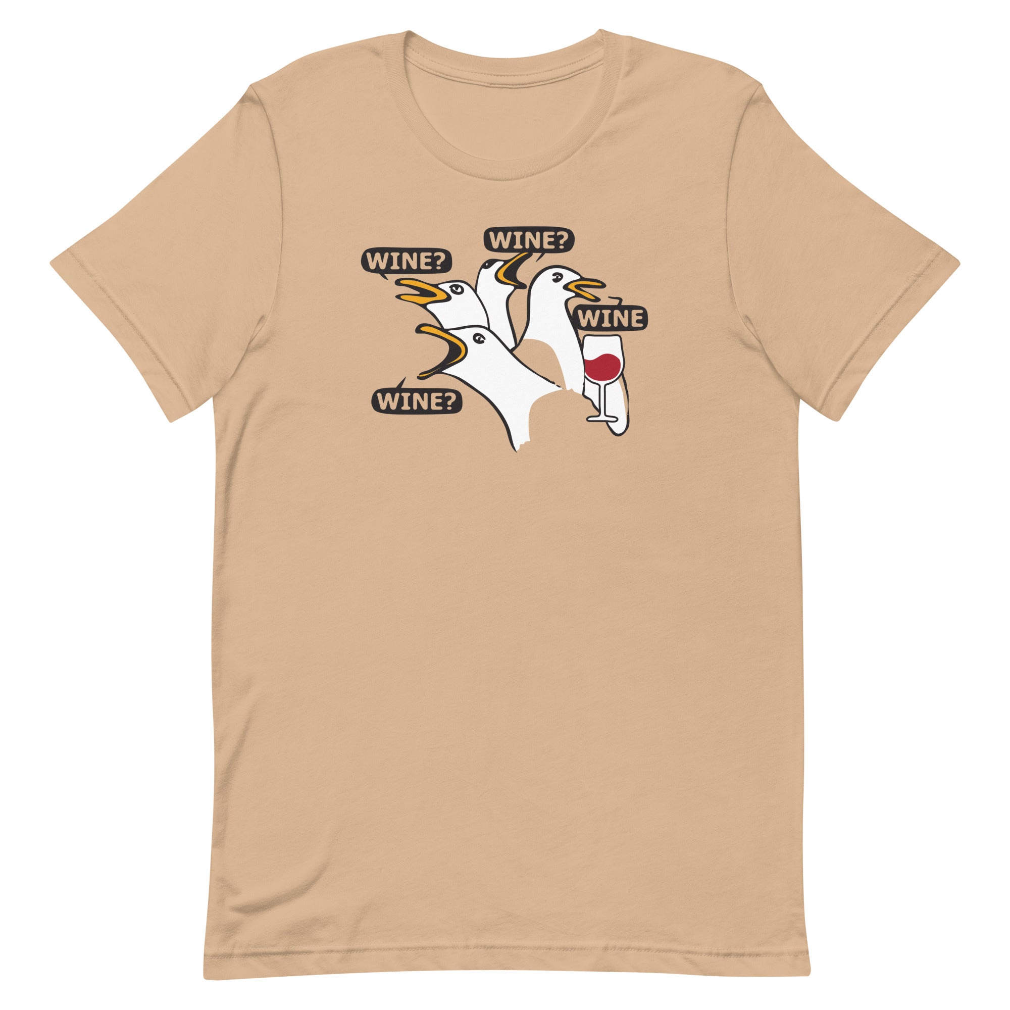 Wine Wine Wine Wine Men's Signature Tee