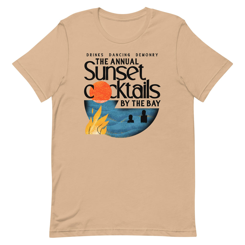The Annual Sunset Cocktails By The Bay Men's Signature Tee