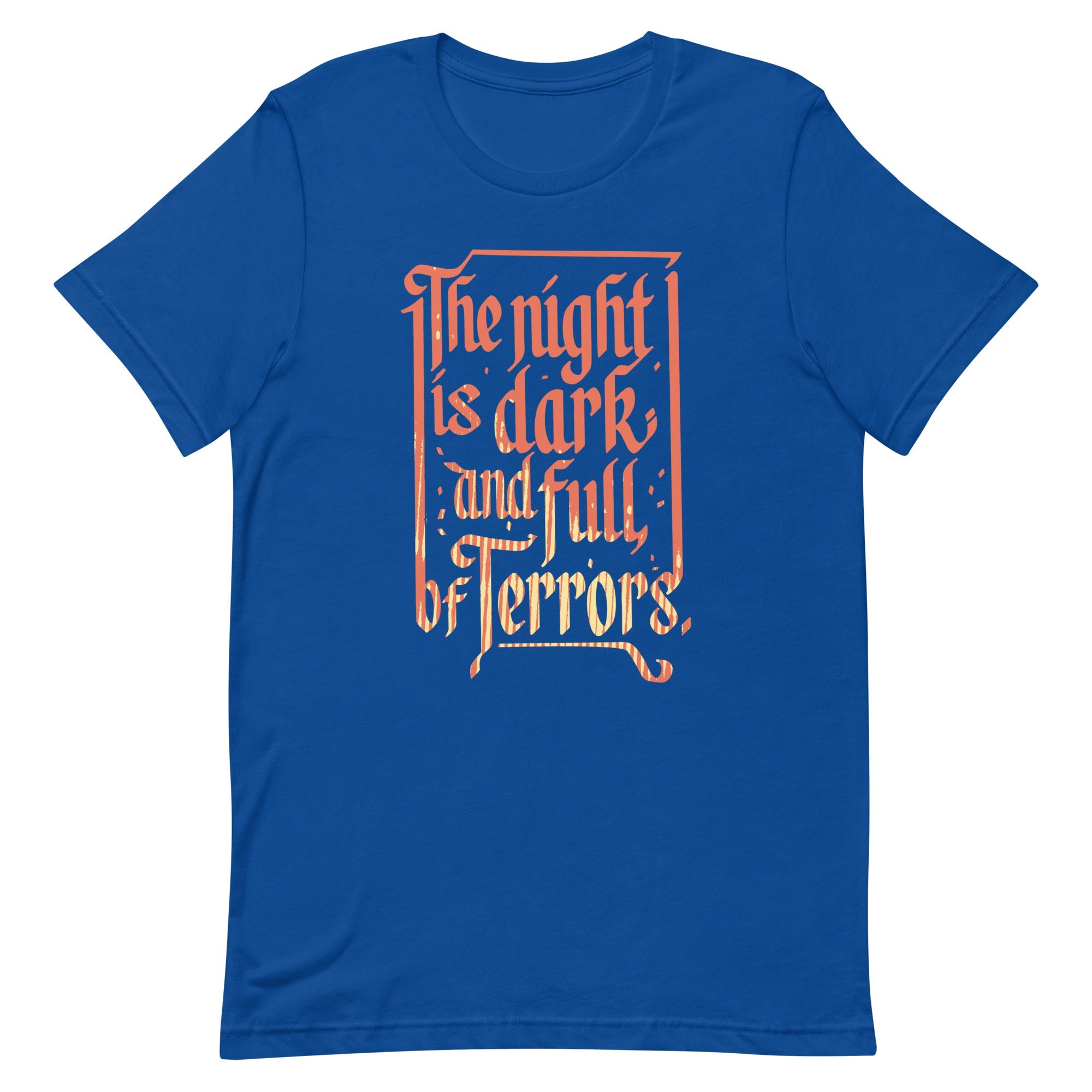 The Night Is Dark And Full Of Terrors Men's Signature Tee