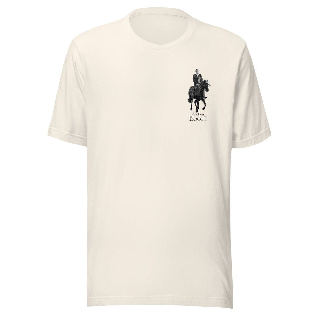 Andrea Bocelli Riding Summer 2025 T-Shirtshirt T-Shirts, Hoodie, Sweatshirt | CiraTrend.com (Image 1)