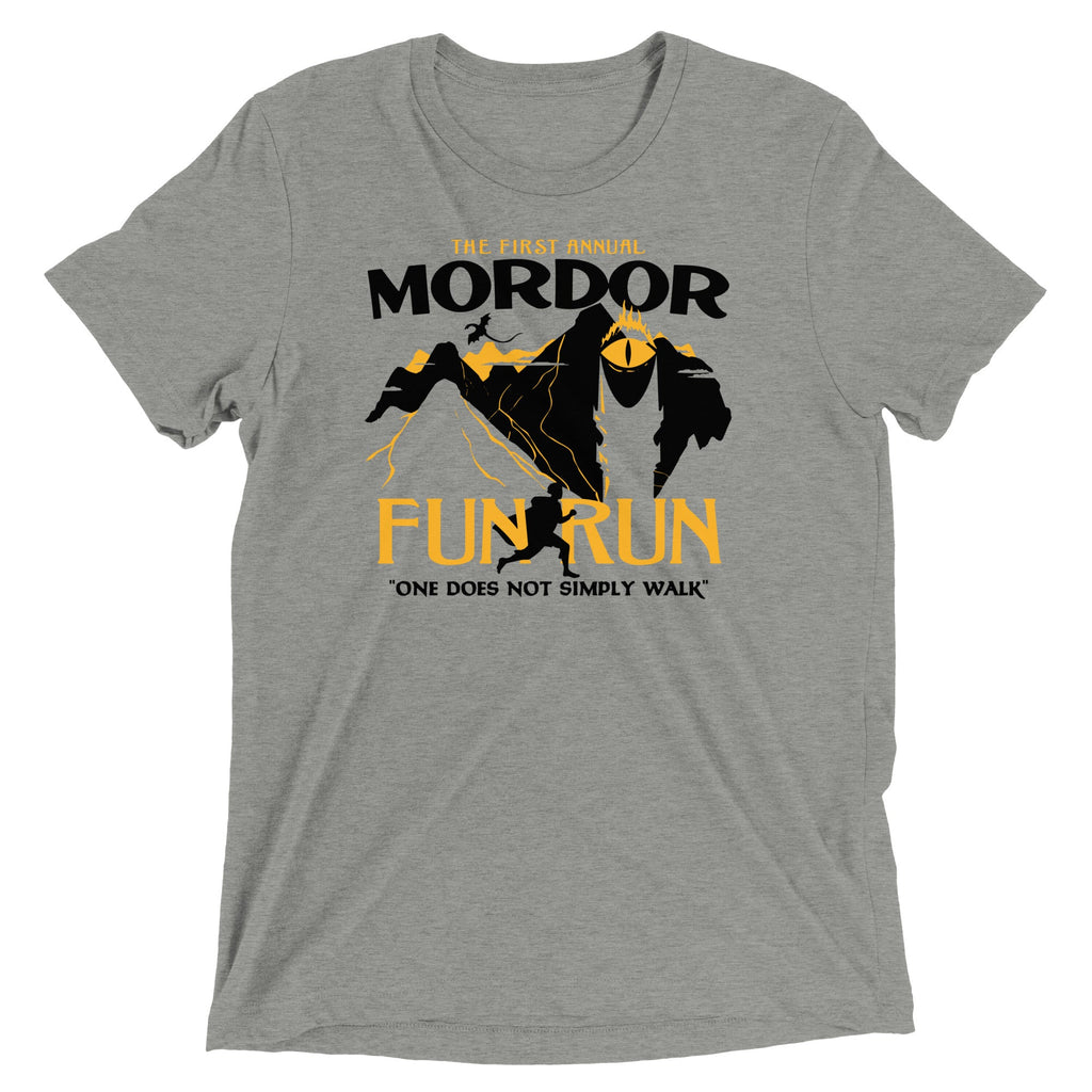 Mordor Fun Run Men's Tri-Blend Tee
