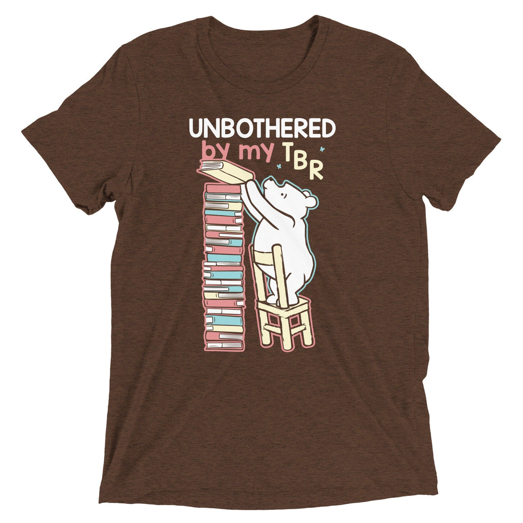 Unbothered By My TBR Men's Tri-Blend Tee