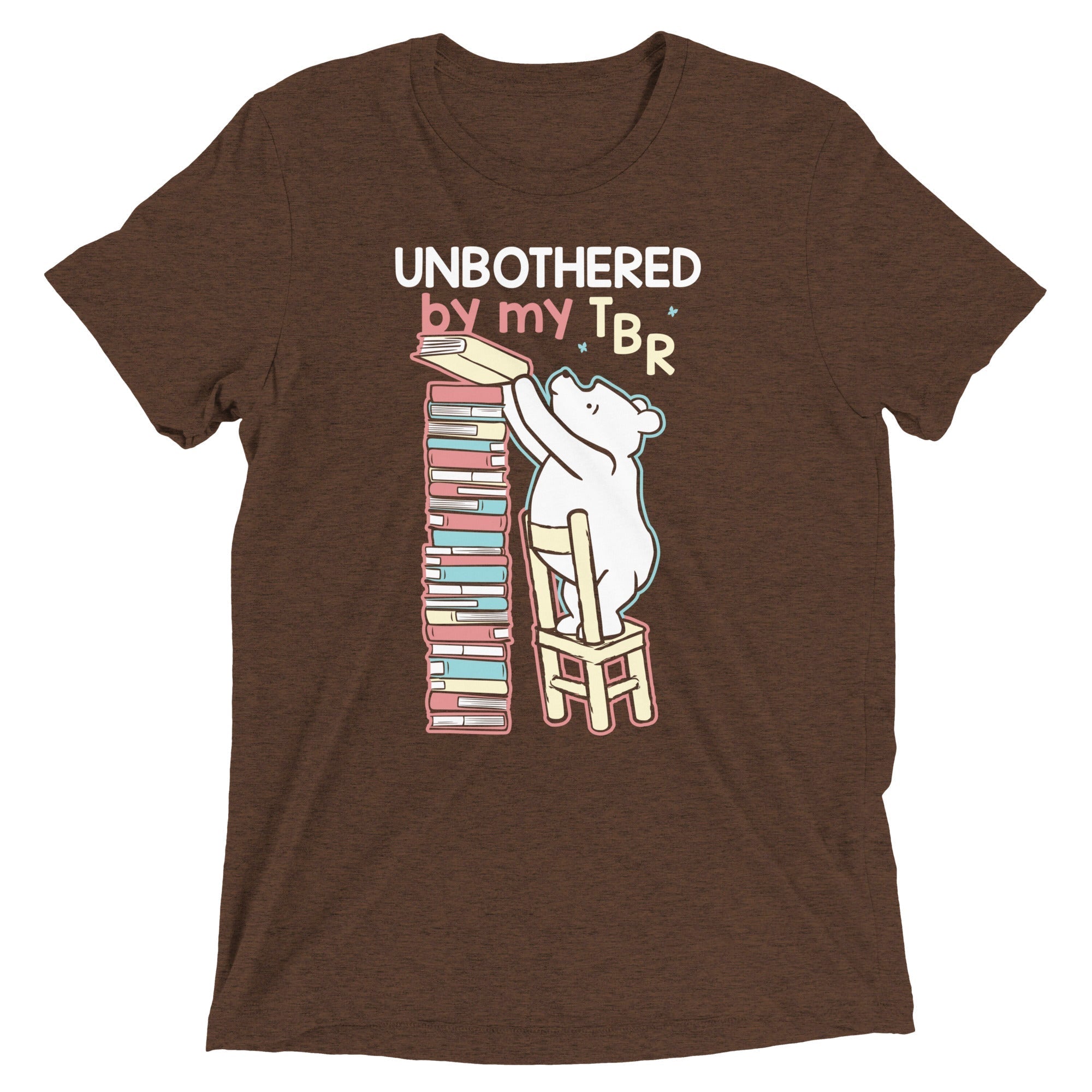 Unbothered By My TBR Men's Tri-Blend Tee