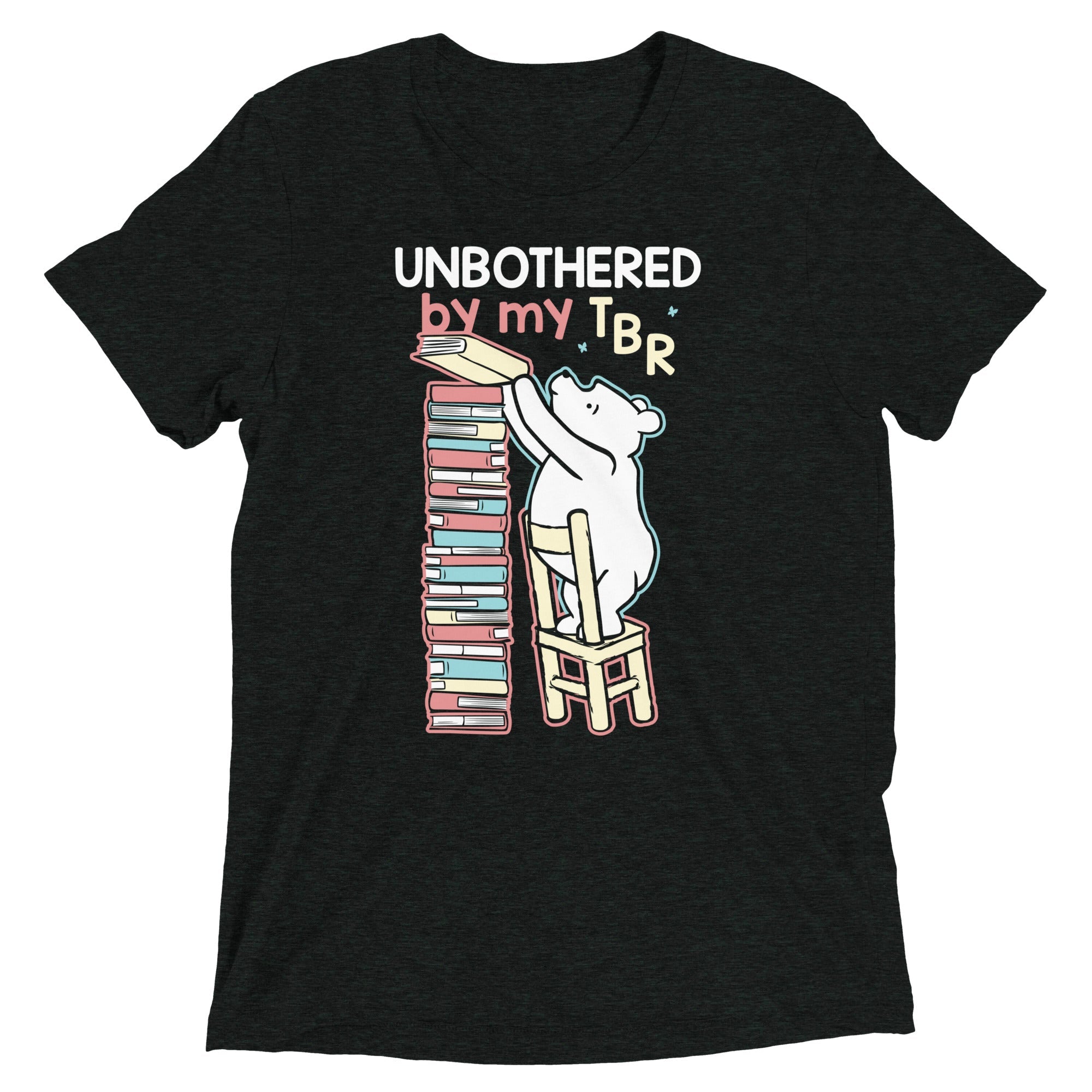 Unbothered By My TBR Men's Tri-Blend Tee