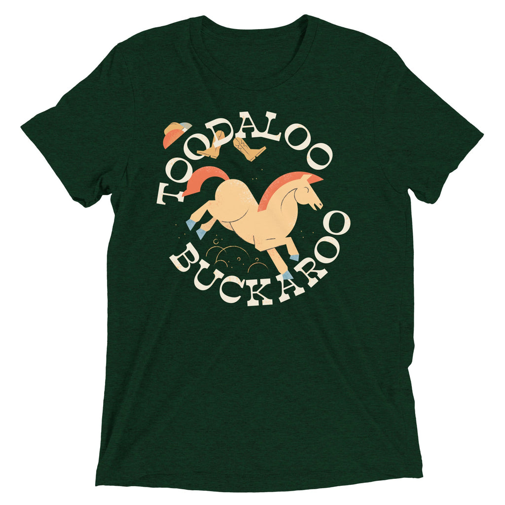Toodaloo Buckaroo Men's Tri-Blend Tee