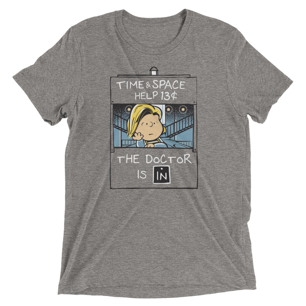 13th Doctor Is In Men's Tri-Blend Tee