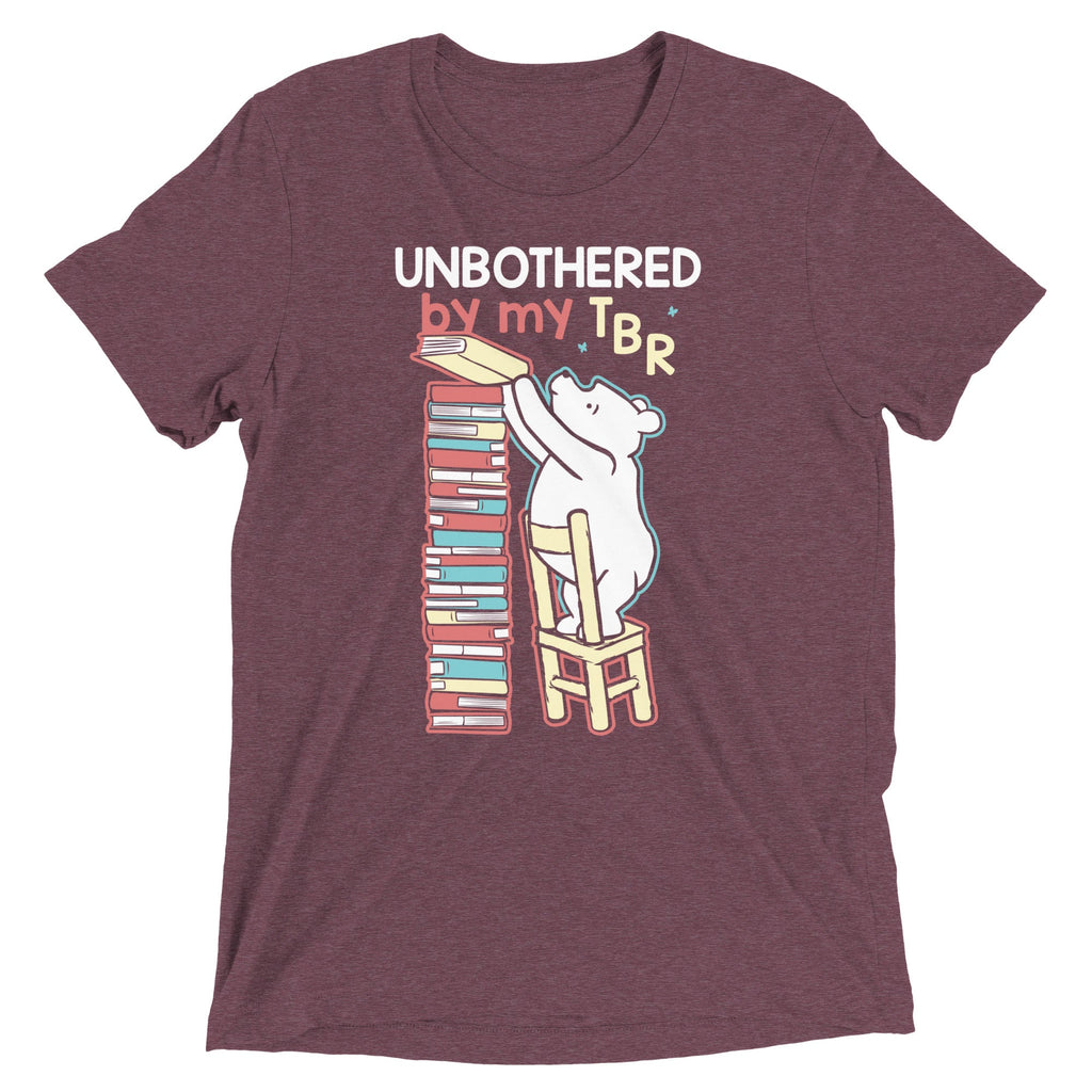 Unbothered By My TBR Men's Tri-Blend Tee
