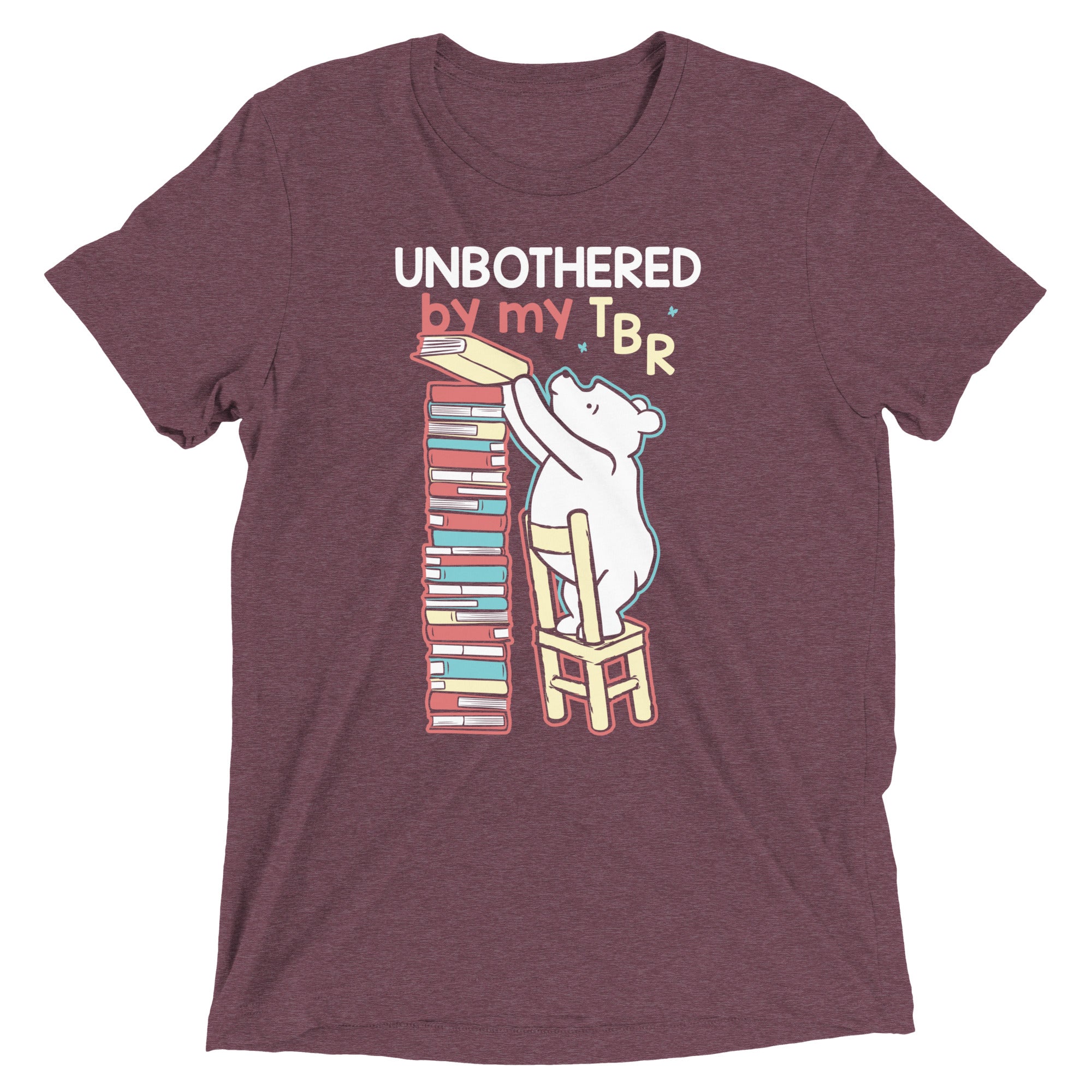 Unbothered By My TBR Men's Tri-Blend Tee