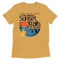 The Annual Sunset Cocktails By The Bay Men's Tri-Blend Tee