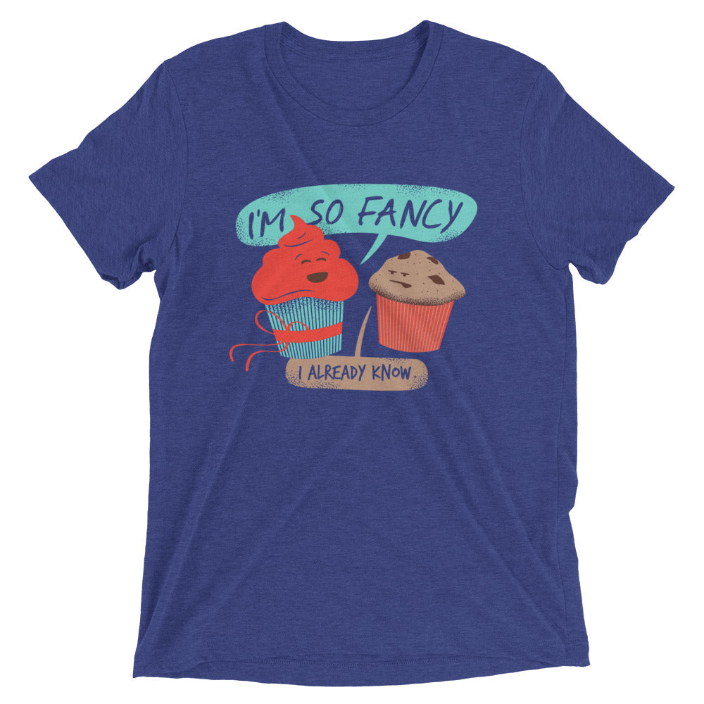 I'm So Fancy Men's Tri-Blend Tee