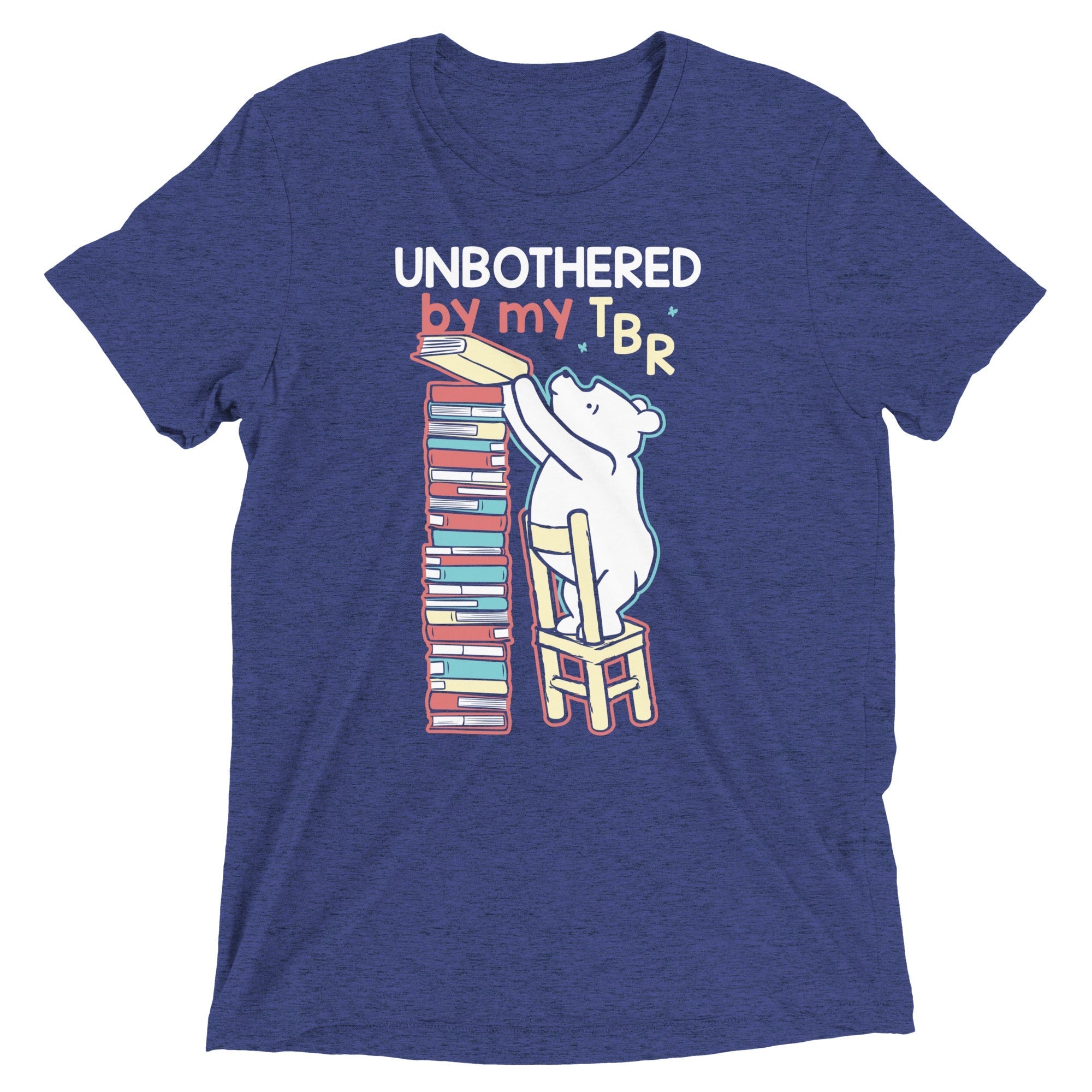 Unbothered By My TBR Men's Tri-Blend Tee