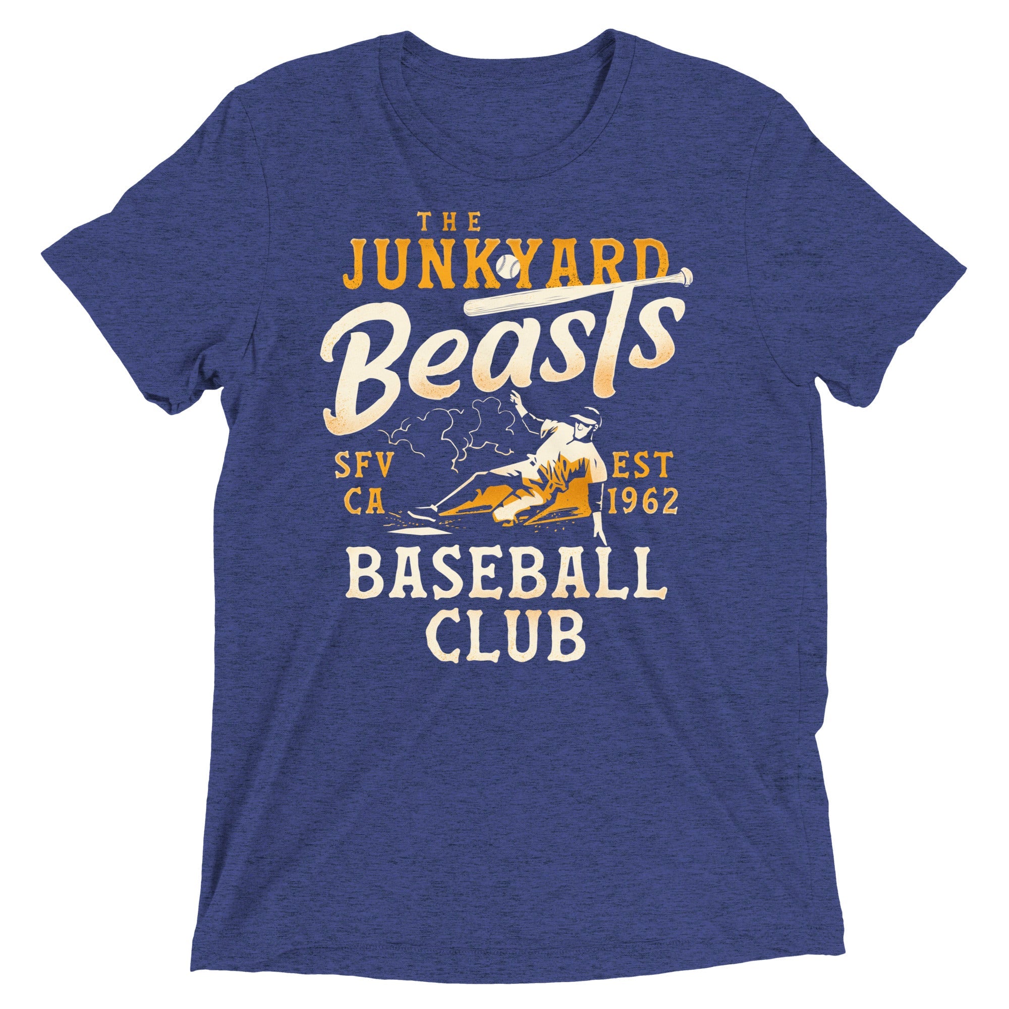 Junkyard Beasts Baseball Club Men's Tri-Blend Tee