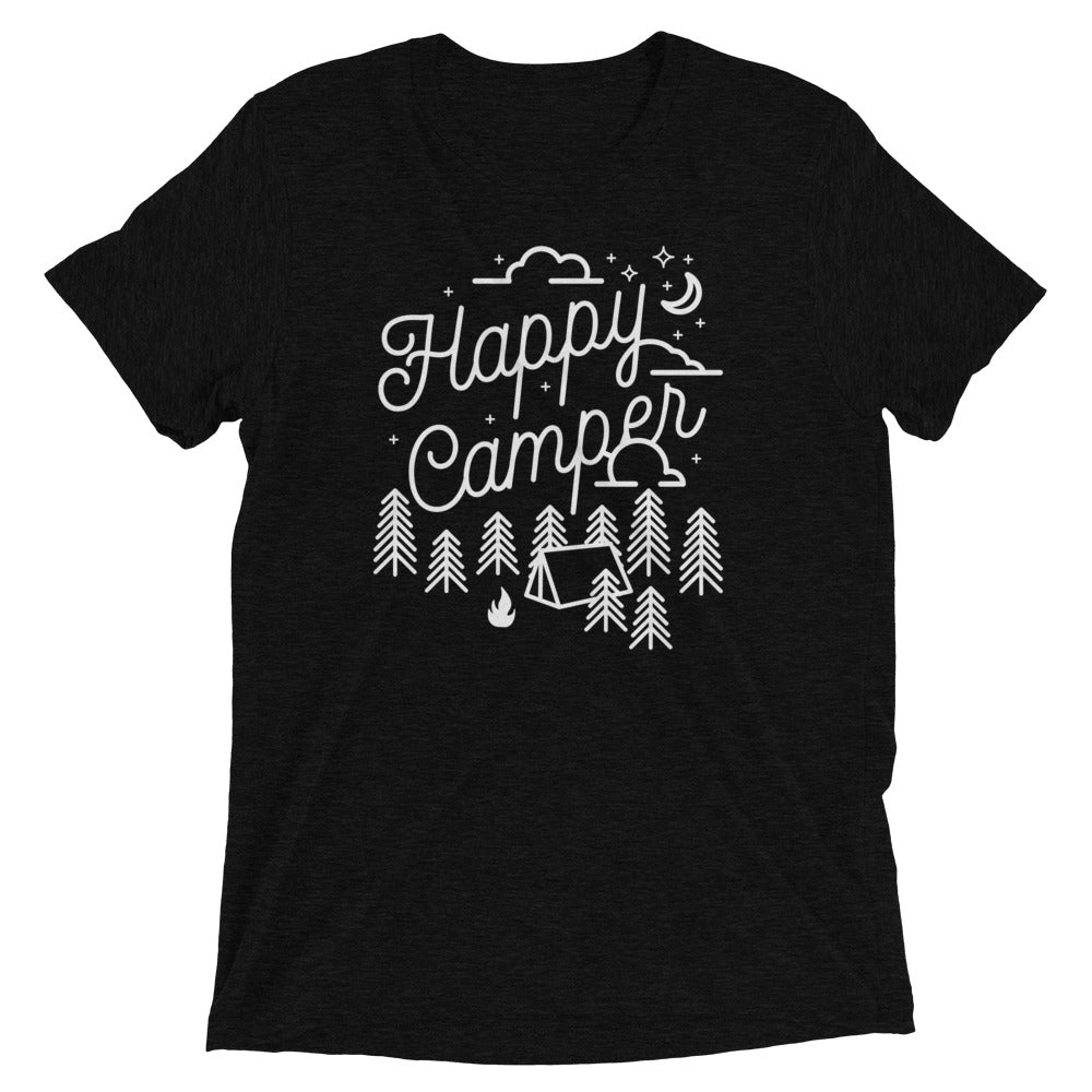 Happy Camper Men's Tri-Blend Tee