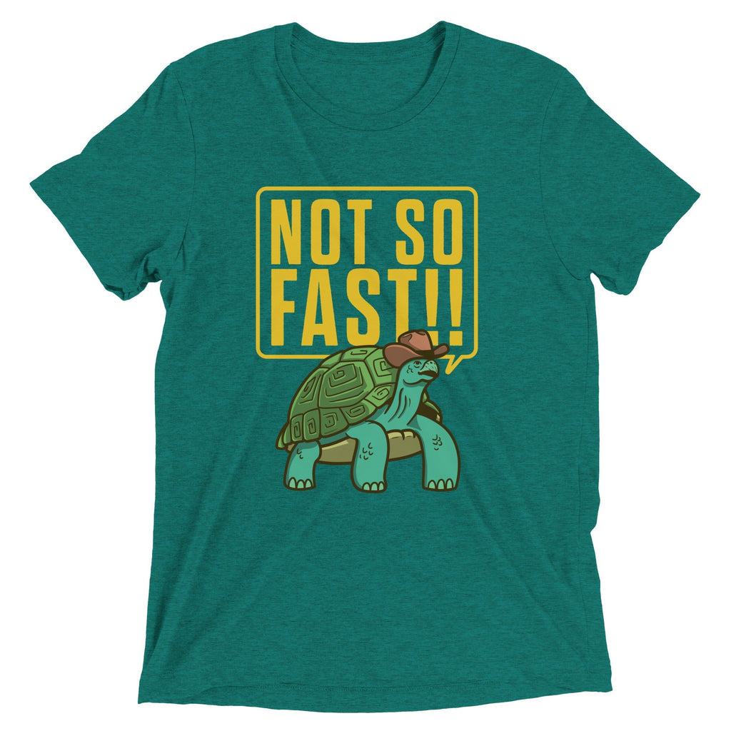 Not So Fast!! Men's Tri-Blend Tee