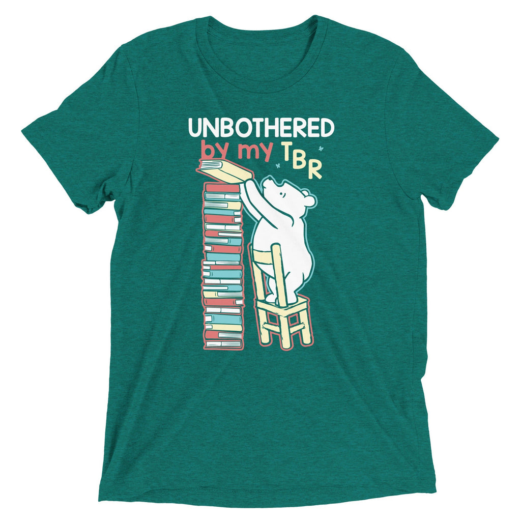 Unbothered By My TBR Men's Tri-Blend Tee