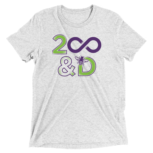 2 Infinity And B On D Men's Tri-Blend Tee