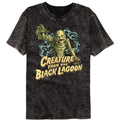 Universal Monsters Black Lagoon Shuffle Mineral Wash T-Shirt Hoodie, Sweatshirt | CiraTrend.com