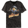 Universal Monsters Multitone Wolfman Mineral Wash T-Shirt Hoodie, Sweatshirt | CiraTrend.com
