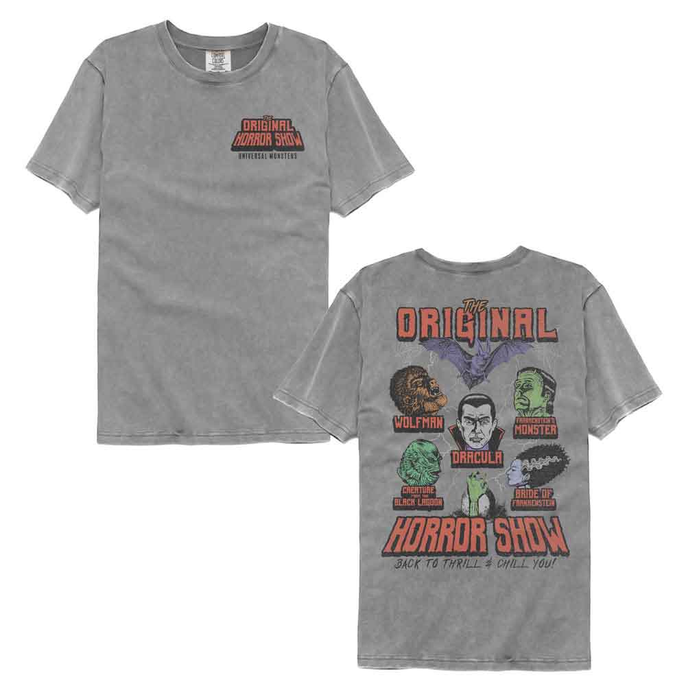 Universal Monsters Original Horror Show F B Comfort Colors T-Shirt Hoodie, Sweatshirt | CiraTrend.com