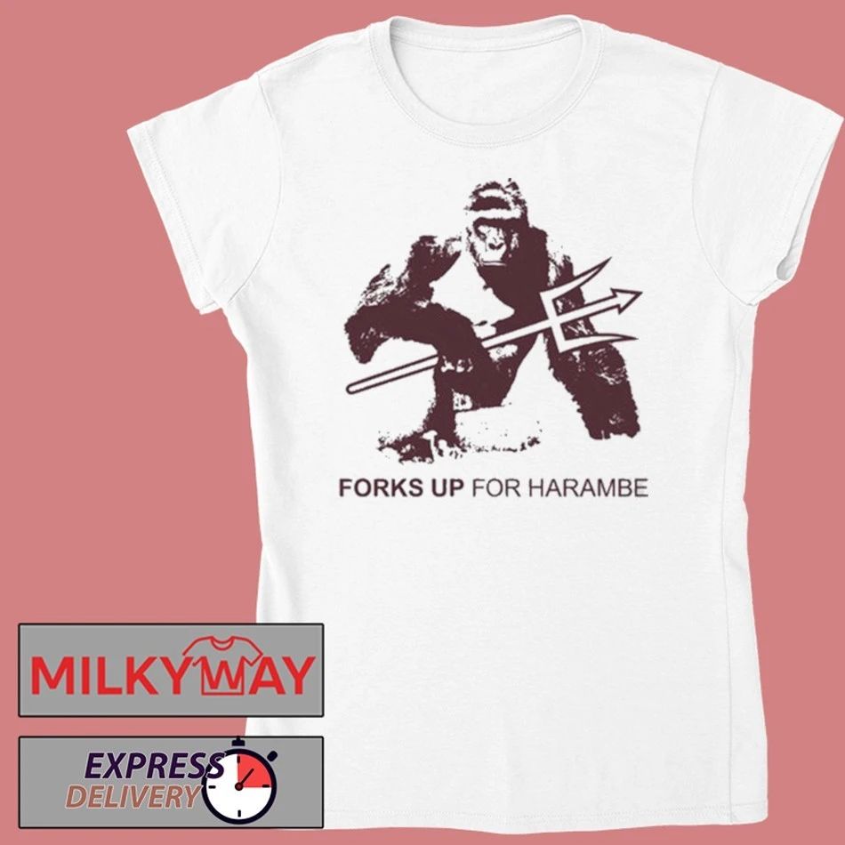 Forks Up For Harambe Shirt